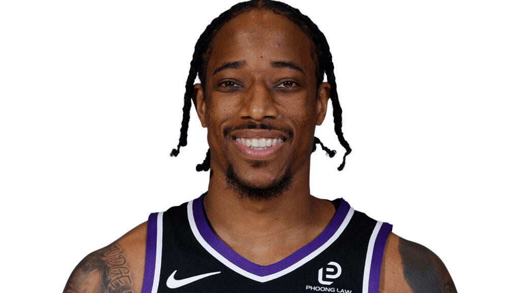DeMar DeRozan, jugador NBA Sacramento Kings. Foto Cortesía de NBA.com 